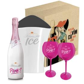 Dárkový set Bohemia Sekt Ice PiNK!